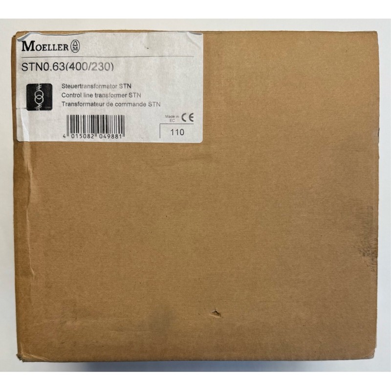 Moeller Transformator / Pri. 400V / 1,72A / Sec. 230V / 2,74