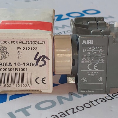 ABB 1SBN020301R1001 TP180IA Temporizador 10180S Bloque Retar