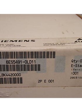 Siemens Simatic S5 6ES5 491-0LD11 Version: 01 Adaptionskapse