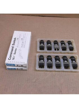 AH165-EG11 富士全新带盒 16 毫米绿色数控马扎克按钮 AH165EG11