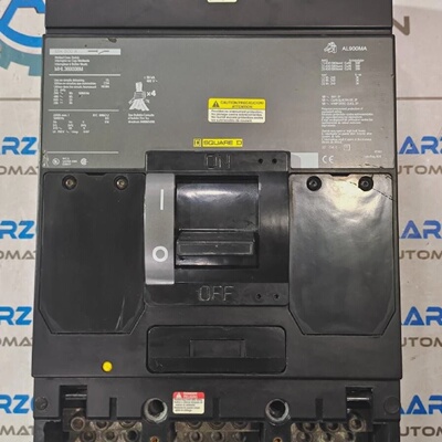 Square D Molded Case MHL360006M 600 Amp Circuit Breaker 3Pol