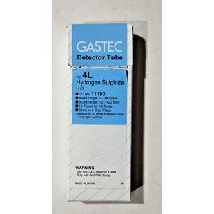 GASTEC DETECTOR NO4L Hydrogen Sulphide