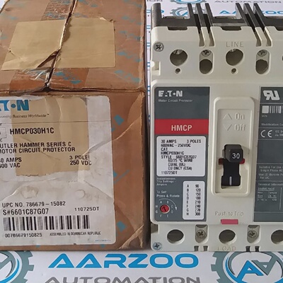 Nuevo HMCP030H1C EATON Interruptor Automtico De 30AMP 600VAC