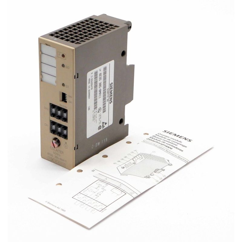 SIEMENS SIMATIC S5 6ES5 385-8MA11 E: 02 500Hz Z?hlerbaugrupp