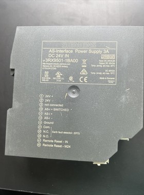 西门子 3RX9501-1BA00 ASI POPWER SUPPLY。 全新开箱!!