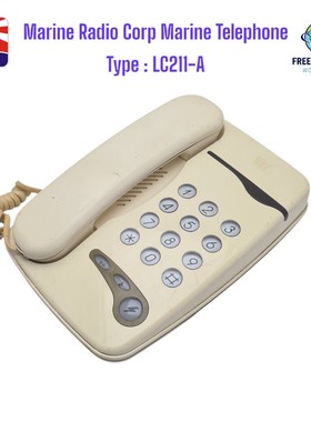 Marine Radio Corp Marine Telefon LC-211A. Hergestellt in Jap