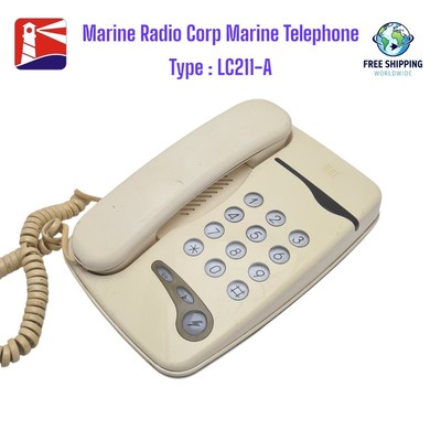Marine Radio Corp Marine Telefon LC-211A. Hergestellt in Jap