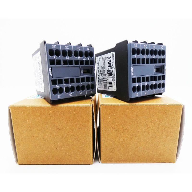 2x Siemens 3RH2911-2GA04 4?/4NC E-Stand: 03 Hilfsschalterblo