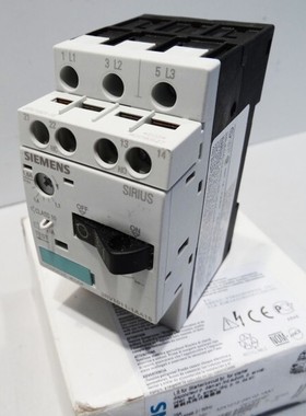 Siemens 3RV1011-1AA15 Leistungsschalter E:05 inkl. Hilfsscha