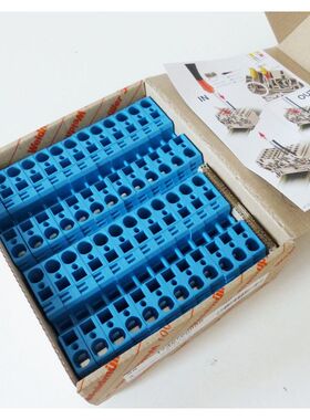 25 x Weidmüller ZDU 10 BL ZDU10BL 1746760000 Durchgangsreih