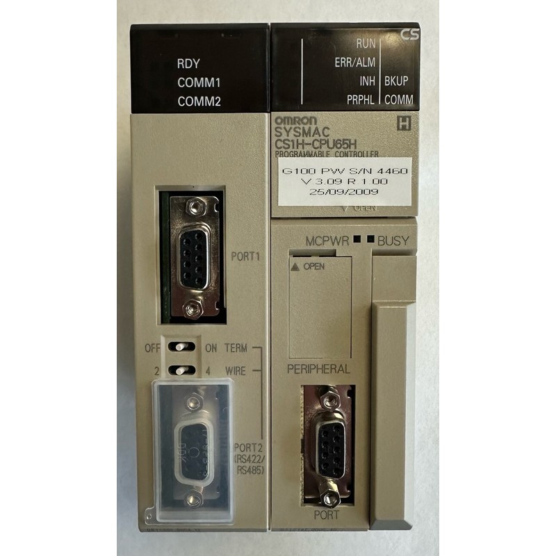 Omron CS Sysmac CPU / Communication Board / CS1H-CPU65H / CS