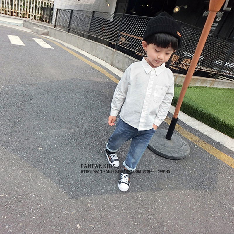 Chemise enfant à manche longue - Ref 2084109 Image 3