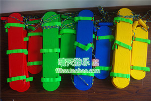 幼儿园团队协力板感统幼儿体育游戏鞋儿童双人游戏同步鞋感统训练