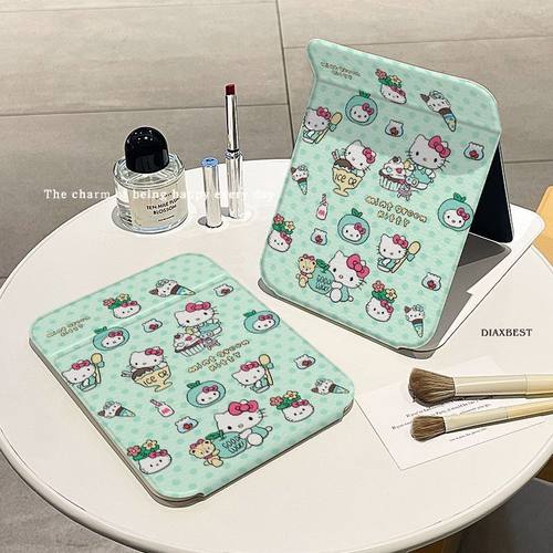 hellokitty折叠镜大号化妆镜