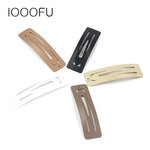 磨砂方形bb夹套装气质侧边长刘海夹碎发边夹大号合金卡子温柔百搭