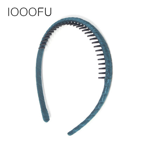 树脂防滑压发发箍百搭带齿洗脸用