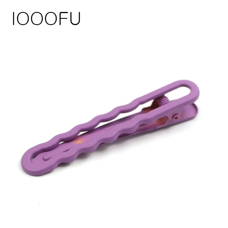 纯色喷漆哑光鸭嘴夹 压发刘海夹一字夹 日韩糖果色可爱小发夹压夹