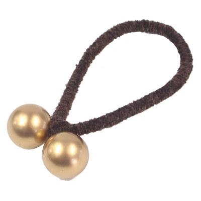 发绳日韩高弹力红色珍珠