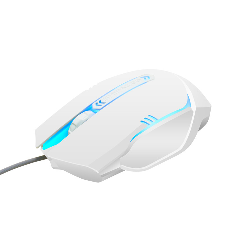 SHIBADU S500 빛나는 USB 유선 컴퓨터 비즈니스 사무실 홈 게임 마우스 컴퓨터 액세서리 도매