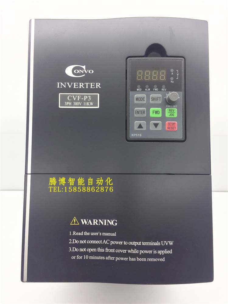 9成新原装康沃变频器 cvf-p3 11kw fscp03.1-11k0 380v 质量保证