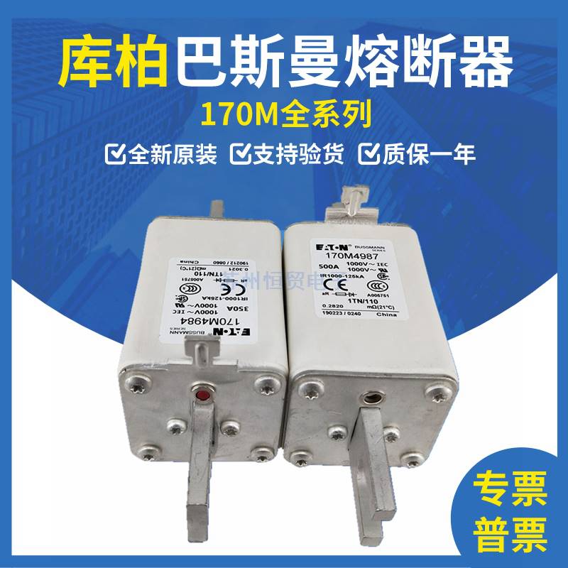 全新伊顿巴斯曼bussmann熔断器170m4988/170m4989现货