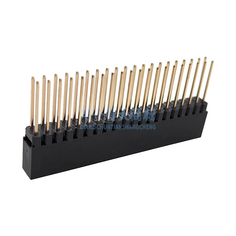 thumbnail for Special Female Header Pc104 Long Female Header 2.54 Pitch 216P/20P/25P/32P/40P Pin Spacing Approximately 11mm