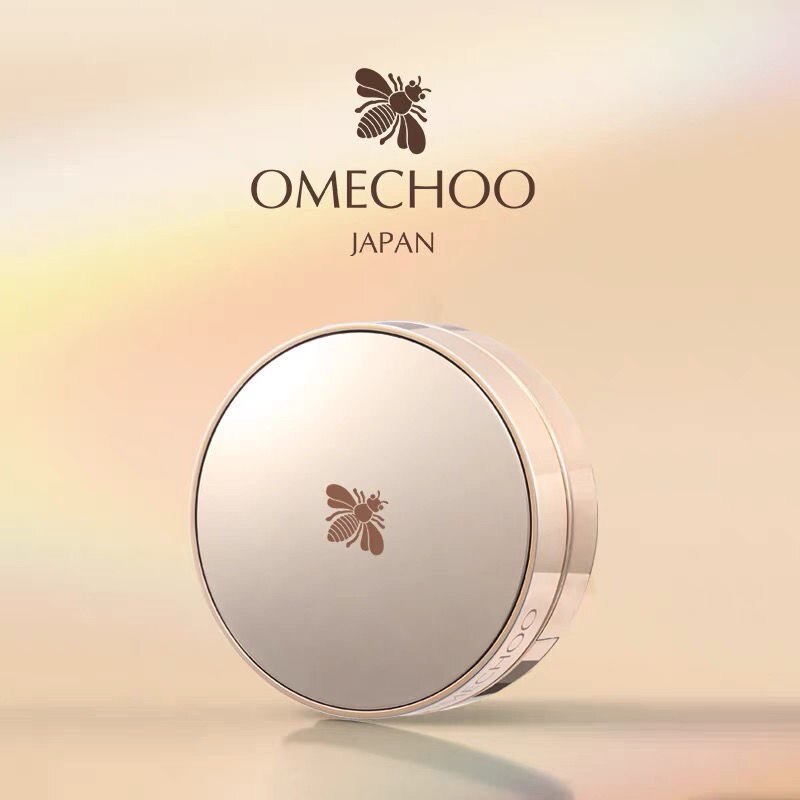 OMECHOO奥美祺黄金胜肽气垫霜自然打造无暇底妆遮瑕持妆