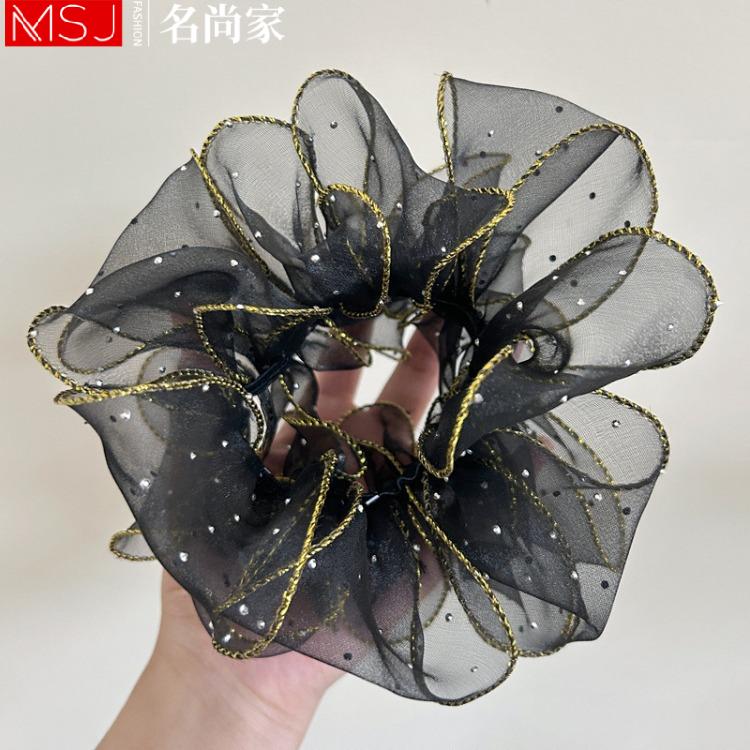 韩式满天星发圈女优雅高弹力皮筋