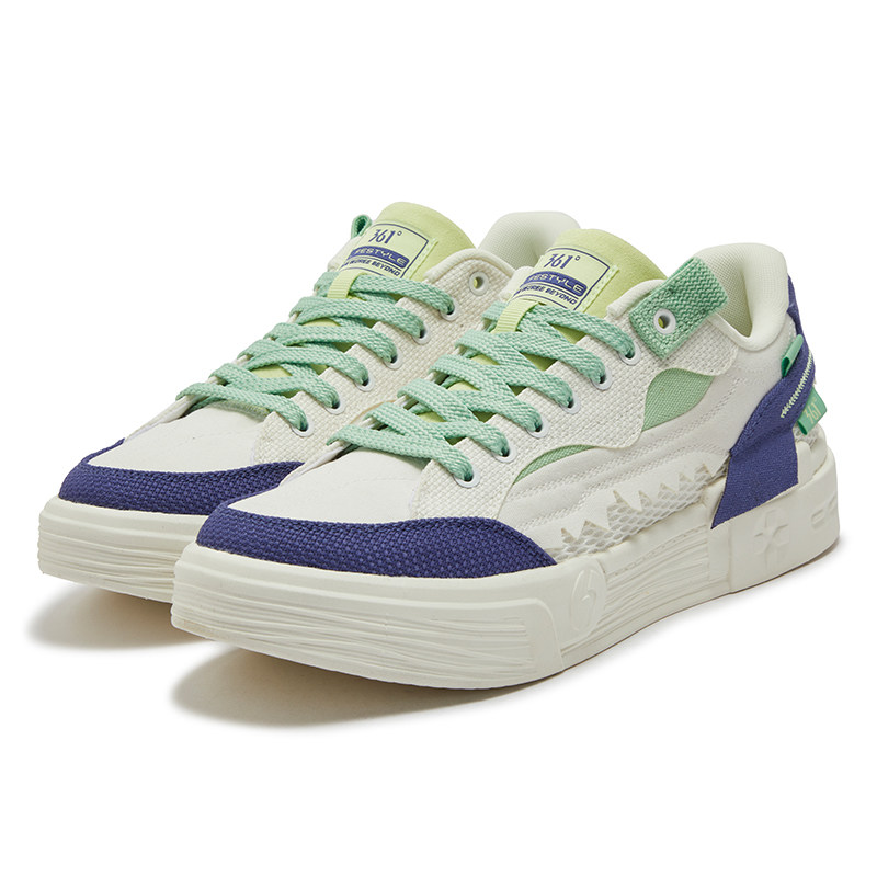 鲨鱼鞋361男鞋运动鞋2025秋冬新款鞋子休闲鞋百搭帆布鞋透气板