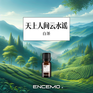 ENCEMO天上人间云水谣白茶香薰精油五星酒店香氛植萃扩香用氛围