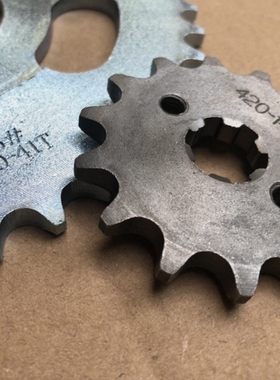 改装摩托车125小链轮110小齿轮13 14 15 16 17齿小飞小链盘飞轮