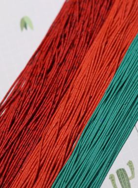 西亚琉璃珠红色琉璃1mm 2mm桶珠 散珠diy