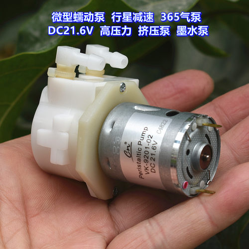 微型蠕动泵行星减速水泵DC21.6V