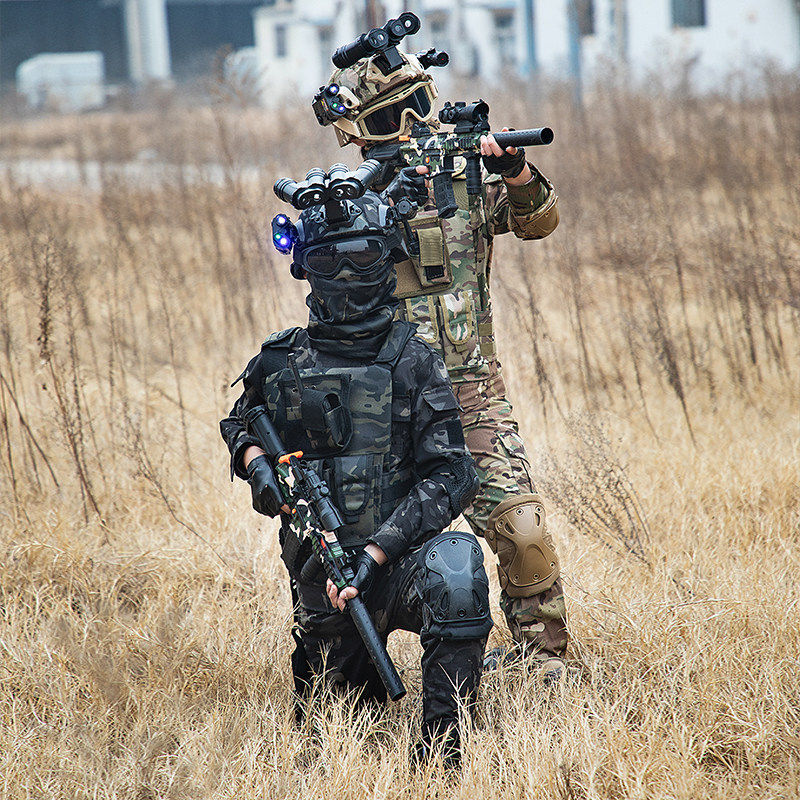 儿童迷彩服套装男童户外战术特种兵军训服女孩夏令营军迷装备套装