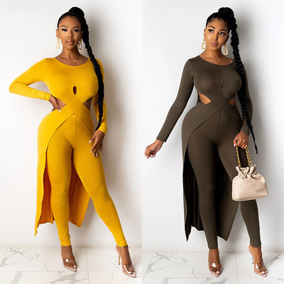 秋季女士长袖纯色时尚休闲长裤