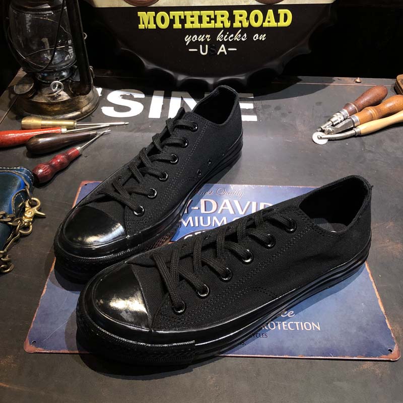 复古透气运动男款运动帆布鞋潮流