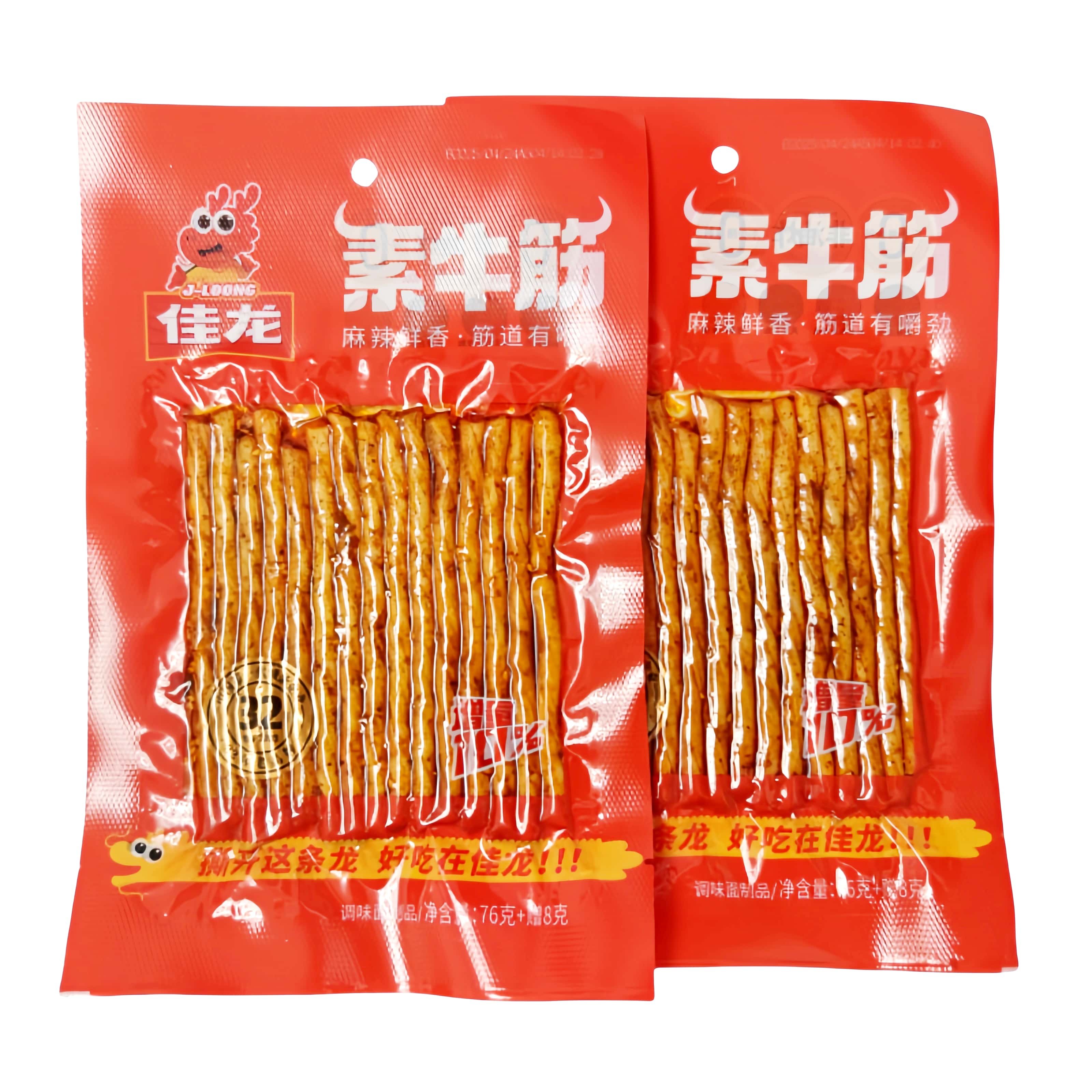 佳龙豆干湖南特产辣条小吃素牛筋