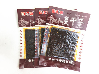 百汇香辣条臭干子零食