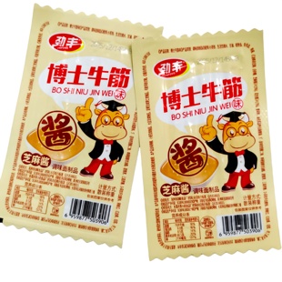劲丰博士牛筋芝麻酱休闲零食辣条麻辣解馋8090小吃儿时面筋怀旧