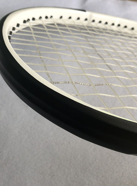 单条网球拍拍头贴 护框拍带 加重拍条 护拍框带黑色白色