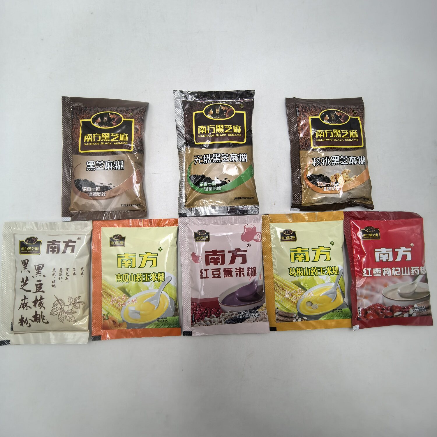 南方黑芝麻糊多口味独立包装可选核桃红枣南瓜山药玉米糊粗粮糊糊