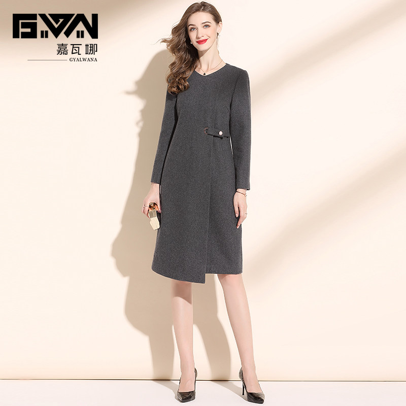 50%羊毛含量 高档质感毛呢面料