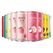 RIO锐澳鸡尾酒套装女生酒预调酒微醺全系列330ml*10罐洋酒果酒