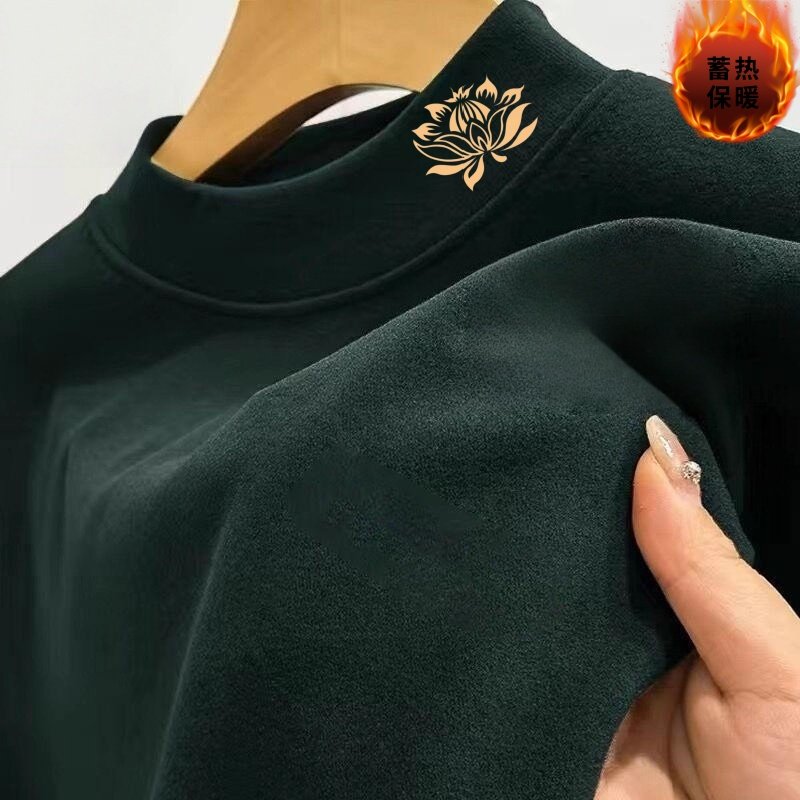 【双面德绒-新款】男士保暖衣秋冬季内搭套头女士中年休闲蓄热长,男装,T恤,淘宝优惠券,粉丝福利购,淘宝优惠卷