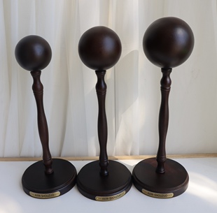 小布复古头台3分4分6分头台娃娃假发工具支架马海毛假发展示台