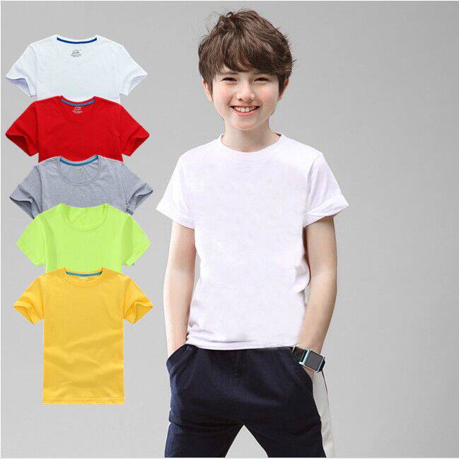 纯白色半袖班服定制