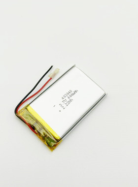 403048 3.7V锂电池600mAh适用行车记录仪导航仪MP3内置可充电电芯