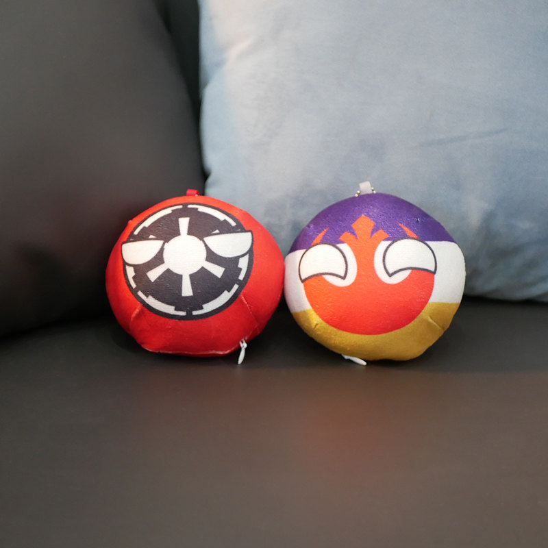 可爱星球大战银河帝国义军同盟波兰球发声挂件团子毛绒周边礼物,玩具/童车/益智/积木/模型,毛绒/玩偶/公仔/布艺类玩具,淘宝优惠券,粉丝福利购,淘宝优惠卷
