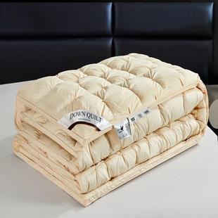 希尔顿同款羽绒被白鹅绒春秋被芯家用鹅绒毛加厚保暖冬季双人被子