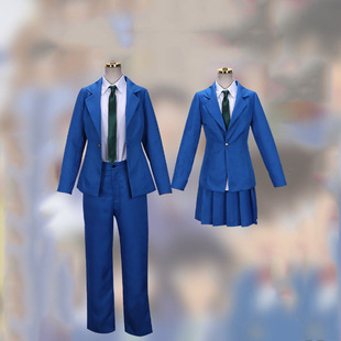 柯南毛利兰小兰工藤新一cos服漫展万圣节cosplay服装动漫cos服